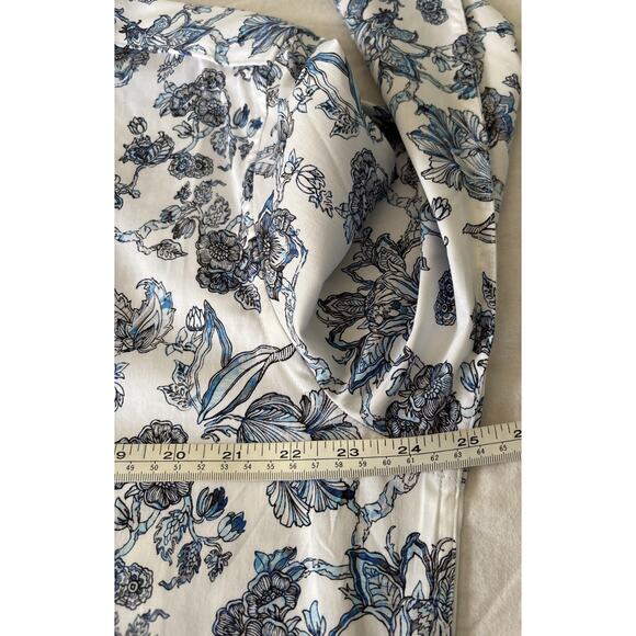 NWT Robert Graham Sea Bloom Shirt Mens XL White Blue Floral Button Up $198 - Picture 9 of 12
